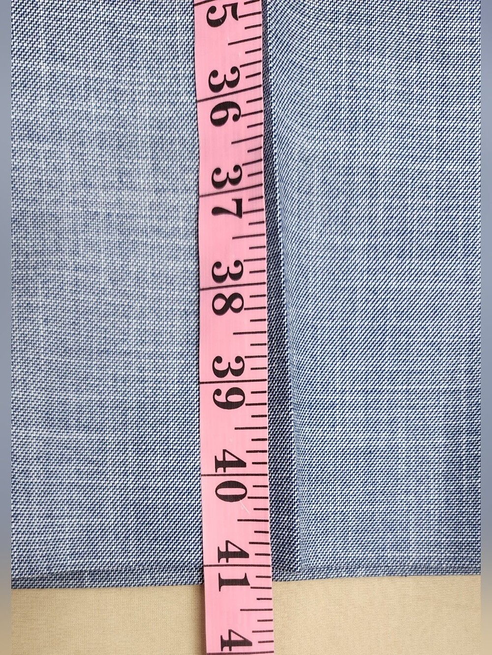 Talbots Plus Women’s Size 20W Blue Straight Leg Dress Pants Minimalist Workwear - Picture 11 of 15